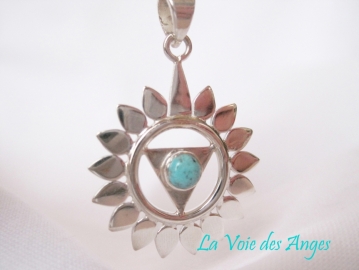 Pendentif Chakra de la gorge - Vishuddha