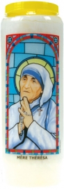 Neuvaine vitrail : Mère Thérésa