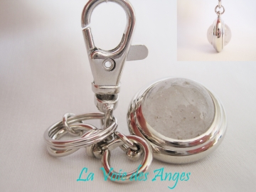 Porte Clef Cristal de Roche