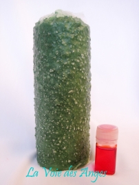 Bougie de sel - Vert