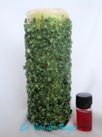 Bougie encens - Vert