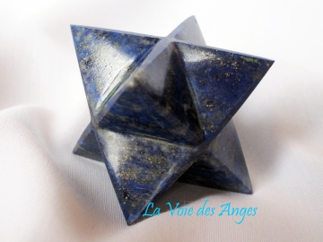 Etoile Merkaba Lapis Lazuli - 6 cm