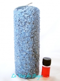Bougie de sel - Bleu