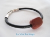 Bracelet Pierre Jaspe Rouge