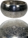 Bol chantant gravé - Finition argentée - 16 cm