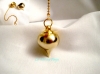 .Pendule Mermet Laiton Doré