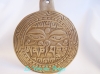 Médaillon Tibétain mani/yeux Bouddha
