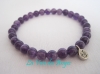 Bracelet Perle Améthyste