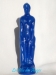 Bougie figurative - Homme Bleue