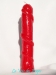 Bougie personnage pour buts magiques - Bougie serpent rouge