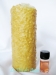 Bougie de sel - Jaune