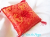 .Coussin de bol - rouge