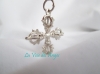 Pendentif double dorje argent