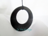 Pendentif grands cercles Shungite